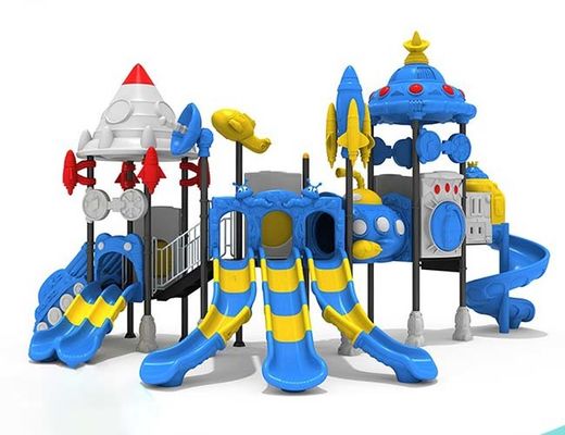 OEM Terrain de jeux en plein air équipement de sécurité Playhouse en plastique glissière pour enfants